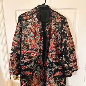 Vintage Chinese embroidered jacket